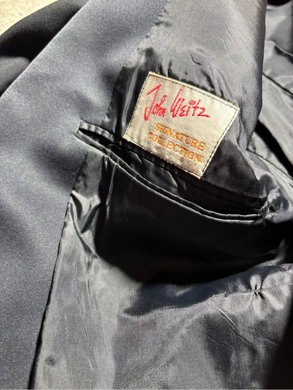 Jordan Black Jacket with White Dress Shirt